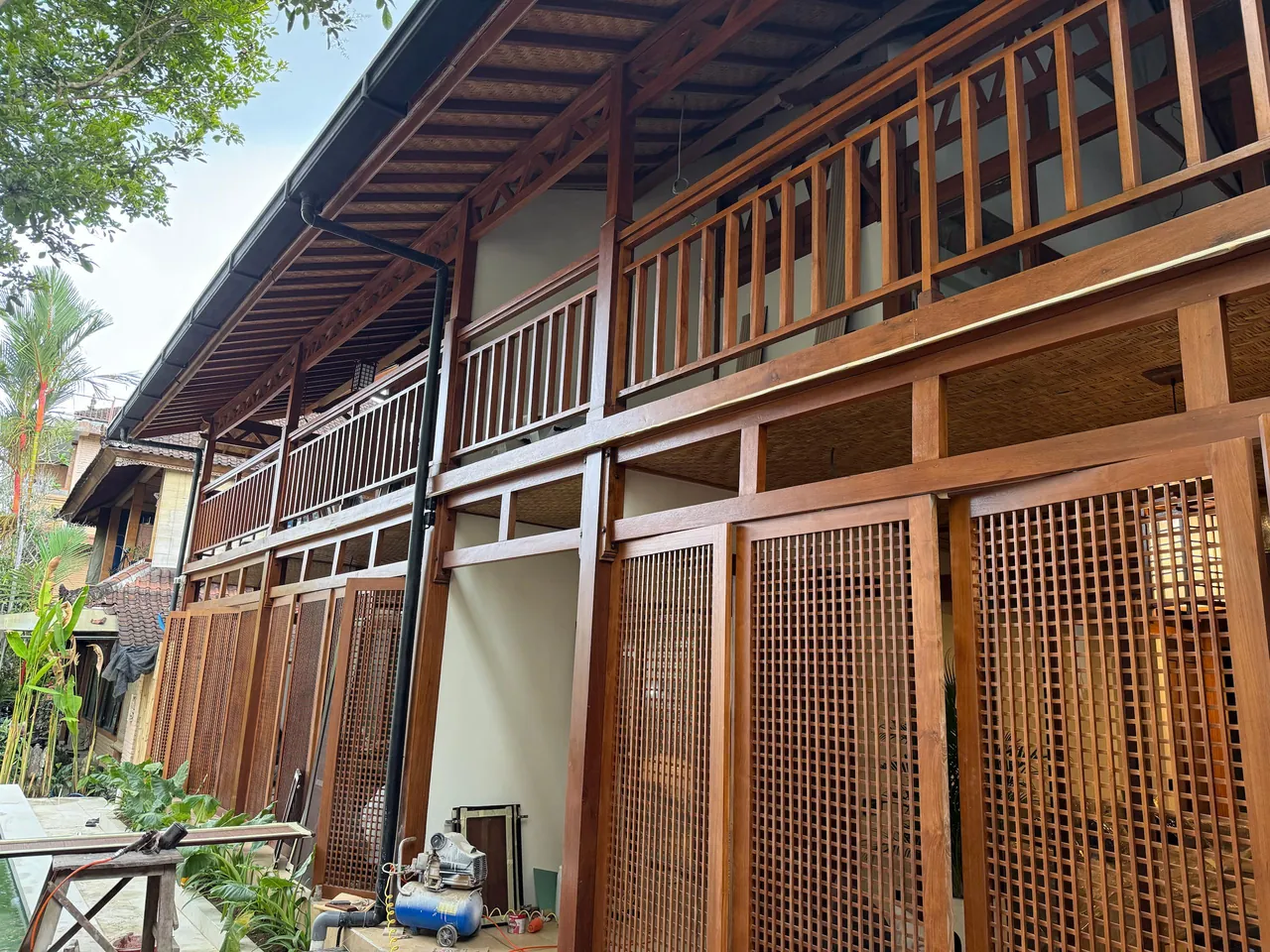 Ubud EcoHouse — Фасад, второй уровень